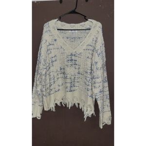 Slightly cropped sweater